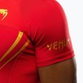 Herren-Trainingsshirt Venum X WOW FC Rashguards Fury Rot/Gold 8