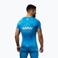 Herren-Trainingsshirt Venum X WOW FC Rashguards Pacific Blue 3