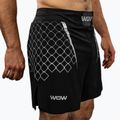 Herren Trainingsshorts Venum X WOW FC schwarz/silbergrau 5