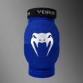 Ellenbogenschützer Venum Kontact Elbow Pads royal blue/silver 2