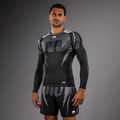 Herren Langarm-Rashguard Venum Adrenaline Rashguard black/silver grey 3