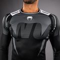 Herren Langarm-Rashguard Venum Adrenaline Rashguard black/silver grey 4