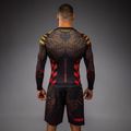 Herren-Langarm-Rashguard Venum Quetzal Fury Rashguard black/fury red/tangerine 3
