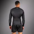 Herren Langarm-Rashguard Venum No Gi Rashguards black/silver grey 3