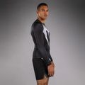 Herren Langarm-Rashguard Venum No Gi Rashguards black/white 4