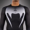 Herren Langarm-Rashguard Venum No Gi Rashguards black/white 6