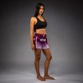Damen Trainingsshorts Venum Iris Muay Thai plum/white 2