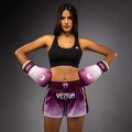 Damen Trainingsshorts Venum Iris Muay Thai plum/white 4