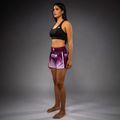 Damen Trainingsshorts Venum Iris Muay Thai plum/white 5