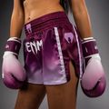 Damen Trainingsshorts Venum Iris Muay Thai plum/white 6
