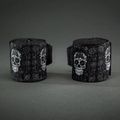Boxbandagen Venum Santa Muerte Handwraps 250 cm black/white 2