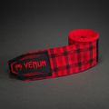 Boxbandagen Venum Tartan Handwraps 400 cm fury red 3