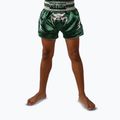 Kinder-Trainingsshorts Venum Inferno Muay Thai forest green/off white