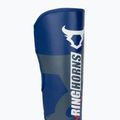 Schienbein- und Fußschützer Venum Ringhorns Charger Shin navy blue/red 6