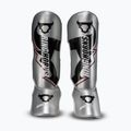 Schienbein- und Fußschützer Venum Ringhorns Charger Shin silver/black 2