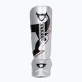 Schienbein- und Fußschützer Venum Ringhorns Charger Shin silver/black 4