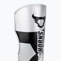 Schienbein- und Fußschützer Venum Ringhorns Charger Shin silver/black 6