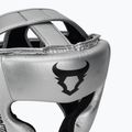 Boxhelm Venum Ringhorns Charger Headgear silver/black 4