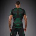 Herren-Rashguard Venum Matupa Short Sleeve black/green/gold 2