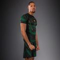 Herren-Rashguard Venum Matupa Short Sleeve black/green/gold 3