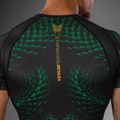 Herren-Rashguard Venum Matupa Short Sleeve black/green/gold 5