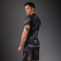 Herren-Rashguard Venum Matupa Short Sleeve black/grey/gold 4
