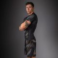 Herren-Rashguard Venum Matupa Short Sleeve black/grey/gold 5
