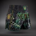 Herren-Trainingsshorts Venum Matupa Muay Thai black/green/gold 3