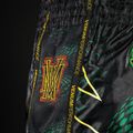 Herren-Trainingsshorts Venum Matupa Muay Thai black/green/gold 6