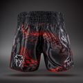 Herren-Trainingsshorts Venum Matupa Muay Thai black/red/silver 2