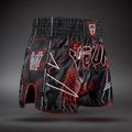 Herren-Trainingsshorts Venum Matupa Muay Thai black/red/silver 3