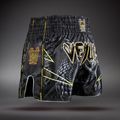Herren-Trainingsshorts Venum Matupa Muay Thai black/grey/gold 4
