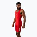 Herrenoverall Venum Challenger Wrestling Singlet red 3