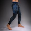Herren-Trainingsleggings Venum Thunder Dragon Spats Black/Royal Blue 6