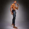 Herren-Trainingsleggings Venum Thunder Dragon Spats Black/Grey/Copper 3