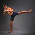 Herren-Trainingsshorts Venum Thunder Dragon Vale Tudo Black/Royal Blue 2