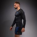 Langarm-Rashguard Venum Thunder Dragon black/royal blue 4