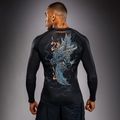 Langarm-Rashguard Venum Thunder Dragon black/grey/copper 2