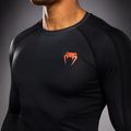 Langarm-Rashguard Venum Thunder Dragon black/grey/copper 5