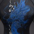 Herren-Rashguard Venum Thunder Dragon black/royal blue 5