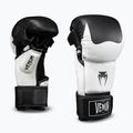 MMA-Handschuhe Venum Attack 2.0 Sparring Leather black/white