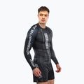 Rashguard Langarmshirt Herren Venum Karate Combat black/grey 3