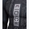 Rashguard Langarmshirt Herren Venum Karate Combat black/grey 5
