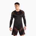 Herren Rashguard mit langen Ärmeln Venum No-Gi 6.0 Rashguard black/brown
