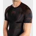 Herren-Rashguard Venum No-Gi 6.0 Rashguard black/brown 5