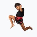 Trainingsshorts für Kinder Venum Attack Muay Thai black/red 2