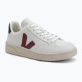 Damenschuhe VEJA V-12 Leather white/marsala/navy