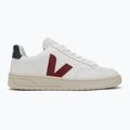 Herrenschuhe VEJA V-12 Leather white/marsala/nautical 2