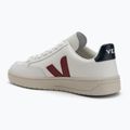 Herrenschuhe VEJA V-12 Leather white/marsala/nautical 3