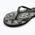 ROXY Viva Stamp II Damen Flip Flops schwarz/weiß 7